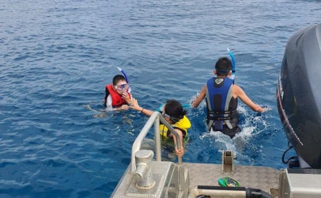 snorkeling rarotonga